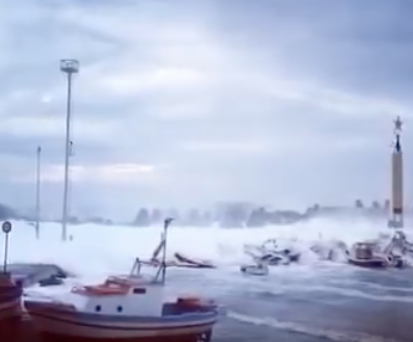 L’uragano Medicane in Italia